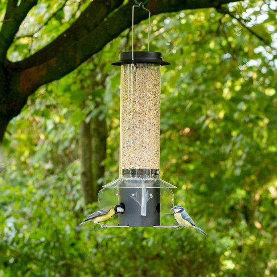 Leto voedersilo voor kleine vogels – zwart