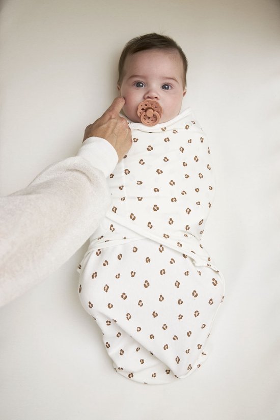 Meyco Baby Mini Panther swaddlemeyco inbakerdoek - soft pink - 4-6 maanden - 1.0 TOG van Meyco Baby — afbeelding 5