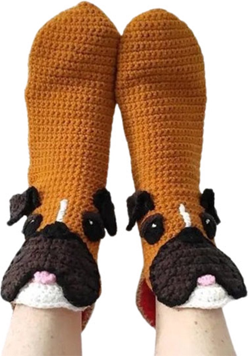 Hond Sokken Dames - Moederdag Kerst Valentijnsdag Verjaardag Cadeau voor Vrouwen - Christmas Valentines Mothers Day Birthday Novelty Funny Gifts for
