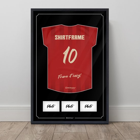 ShirtFrame Unieke lijst voor het inlijsten van (sport)shirts 60 x