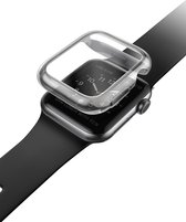 UNIQ - Garde - Screenprotector Apple Watch Series SE/6/5/4 - 44mm – Donker Transparant