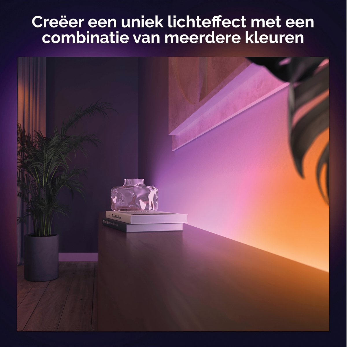 Philips Hue gradient lightstrip 1 meter uitbreiding - White and Color Ambiance - Bluetooth — afbeelding 5