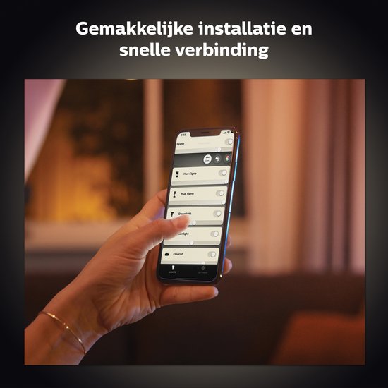 Philips Hue White A60 - Ampoule connectée E27 - 800 (lot de 2), Ampoule intelligente, Bluetooth/Zigbee, Blanc, LED intégrée, E27, Lumière blanche douce