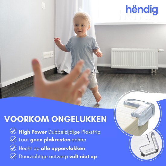 16 stuks Hoekbeschermers baby - Tafelhoek beschermers - Hoekbeschermer tafel - Transparant