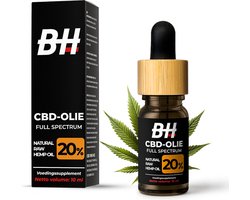 CBD Olie - 20% CBD - Hennep Olie 10 ml - Full Spectrum - Natuurlijk Extract