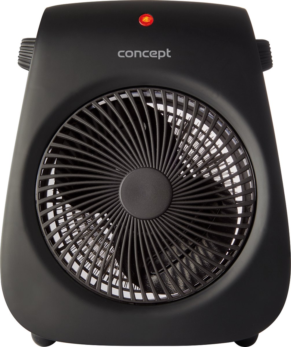 Concept VT7041 Ventilator – Met Warme Luchtstroom Functie – Ventileren en Verwarmen – Zwart — afbeelding 7