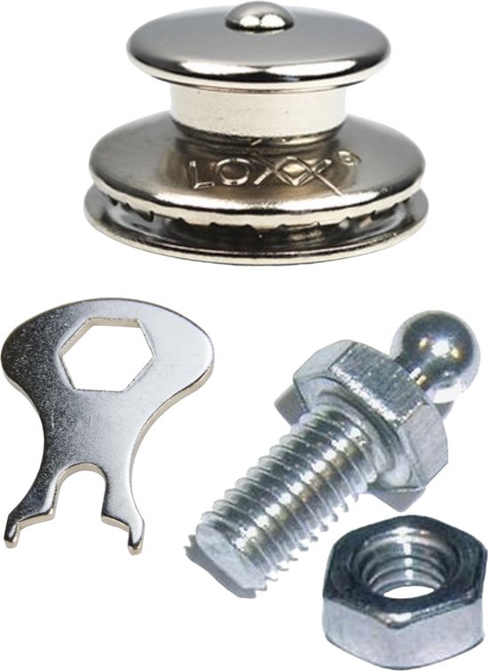 15x Loxx Set Obert. 02N + Untert. 08N M5x10mm In Ms. +1x TW-10