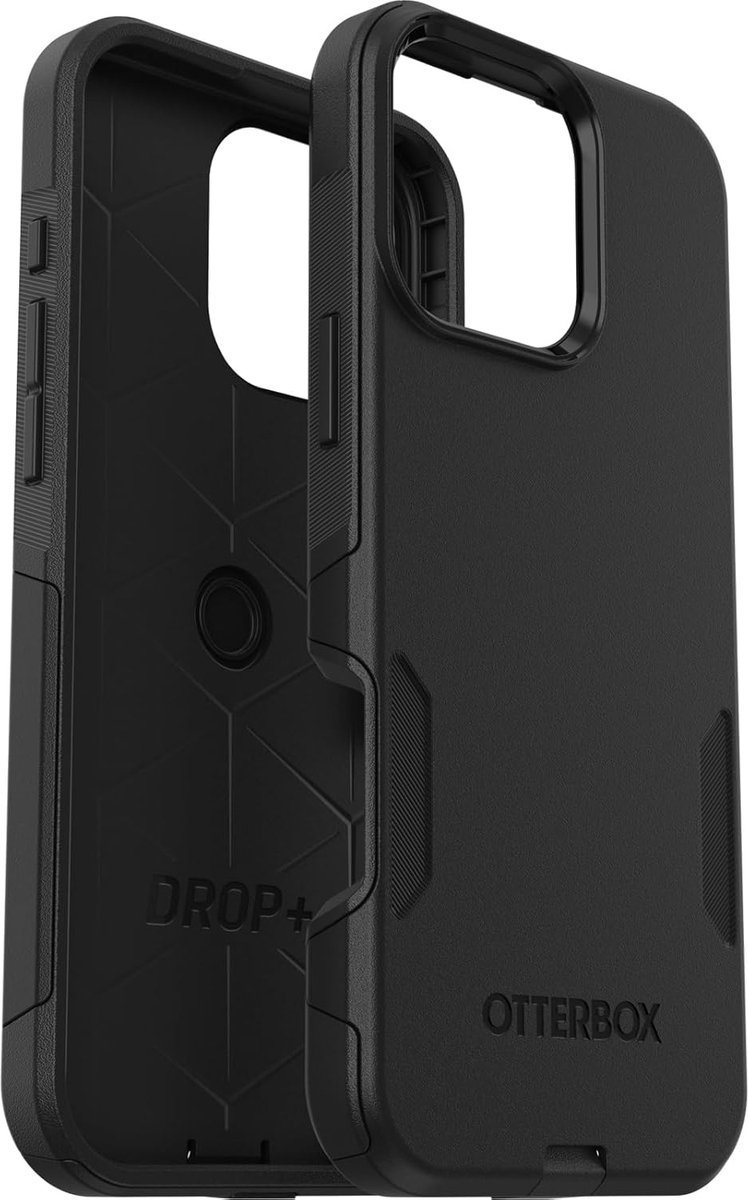 OtterBox Geschikt voor Apple iPhone 16 Pro Max - Commuter Series Geschikt voor Mag - Valbestendig - Militaire - Back Cover Hoesje - Zwart