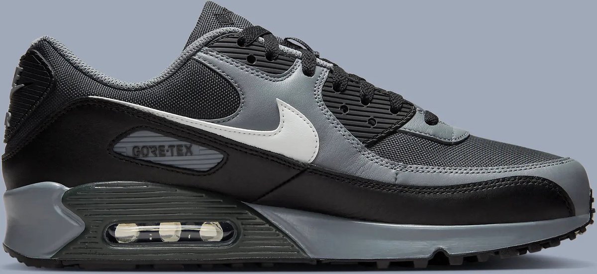 air max 90 essential black grey