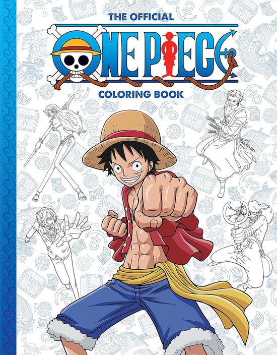 One Piece- One Piece: Official Colouring Book - cover
