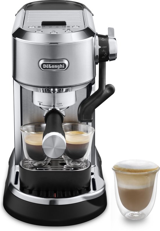 De'Longhi Dedica Maestro Plus EC950.M - Pistonmachine - Auto LatteArt - Automatische melkopschuimer
