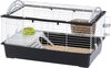 Ferplast Konijnenkooi Casita 100 - Dierenverblijf - 96 x 57 x 56 cm Zwart