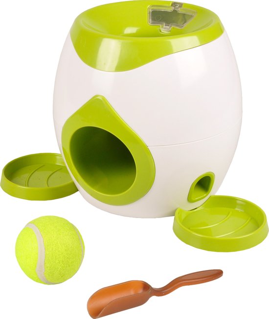 Flamingo Wilson Interactief Apporteerspel - Wit/Groen - 18 cm