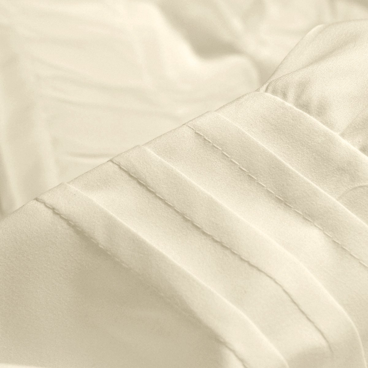 Zydante Dekbedovertrek - Hotel Home Collection - – Microlinnen – Luxe Hotel Look – Ademend en Vochtregulerend – Comfortabel Beddengoed - Plymouth - Creme / 240x200