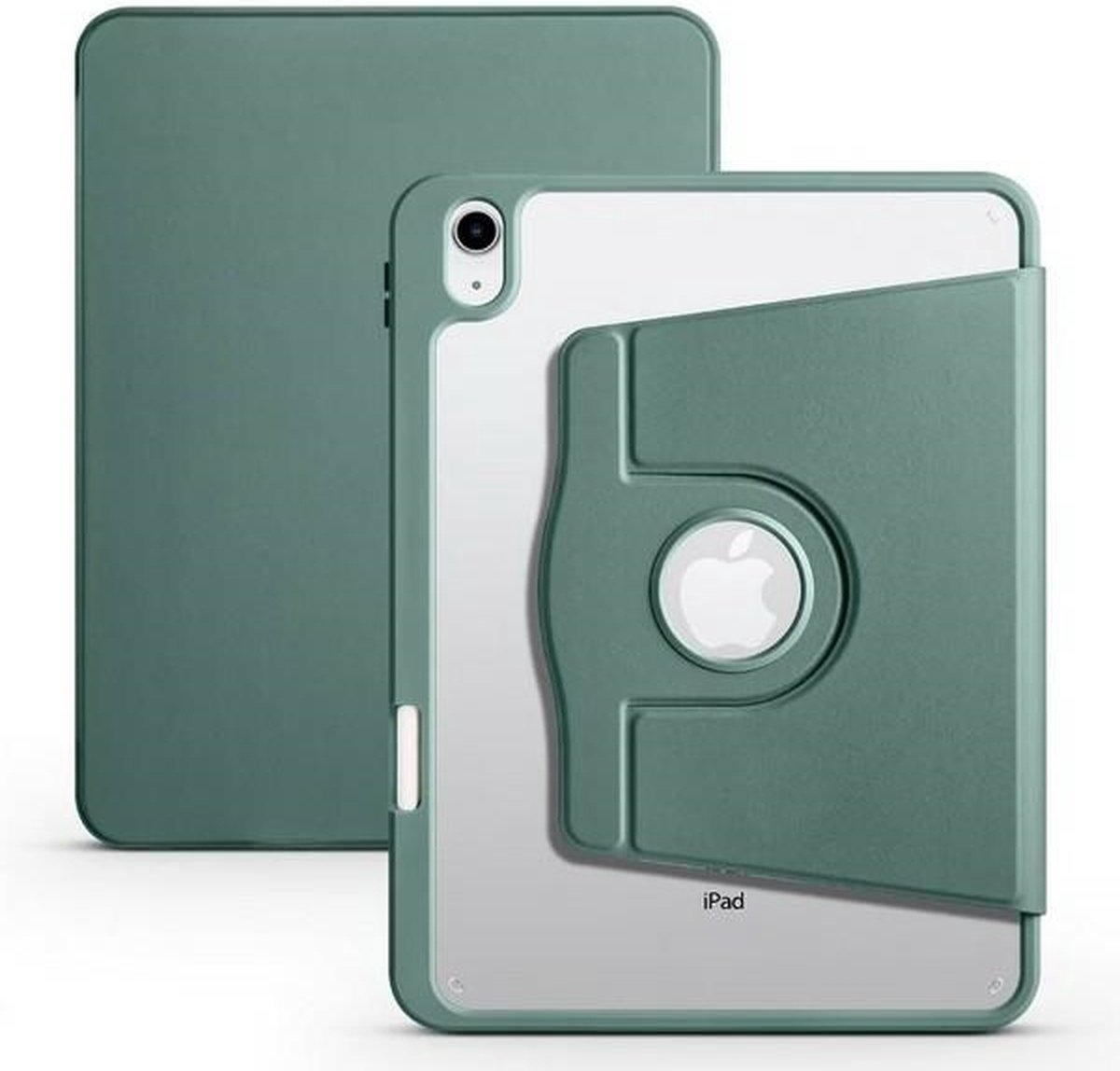 Standaard iPad Air 13 2024 hoes groen/groen
