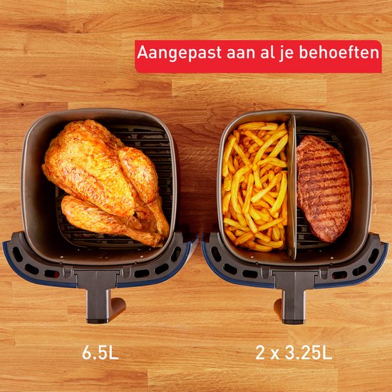 Tefal EY401D Easy Fry Deluxe Heißluftfritteuse (1500 Watt, 4 l Kapazität, für bis zu