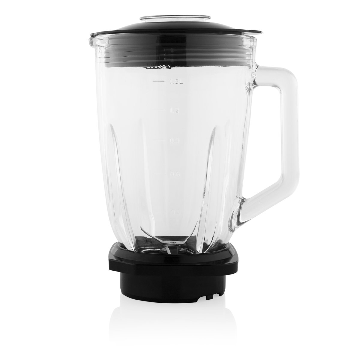 2x Tristar BL-4441 Blender - Glazen Kan 1 Liter - 350 Watt - RVS Messen Pulse Functie