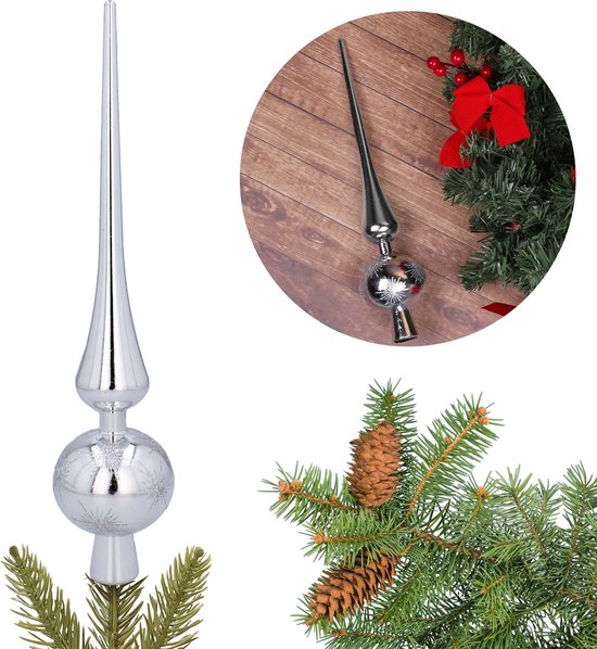 Green Glow - Kerstboomtopper In De Vorm Van Een Holle Ster Voor Kerstboom Decoratie Met Metalen Boomtopper Feestartikelen Voor Kerst Sterren Thema
