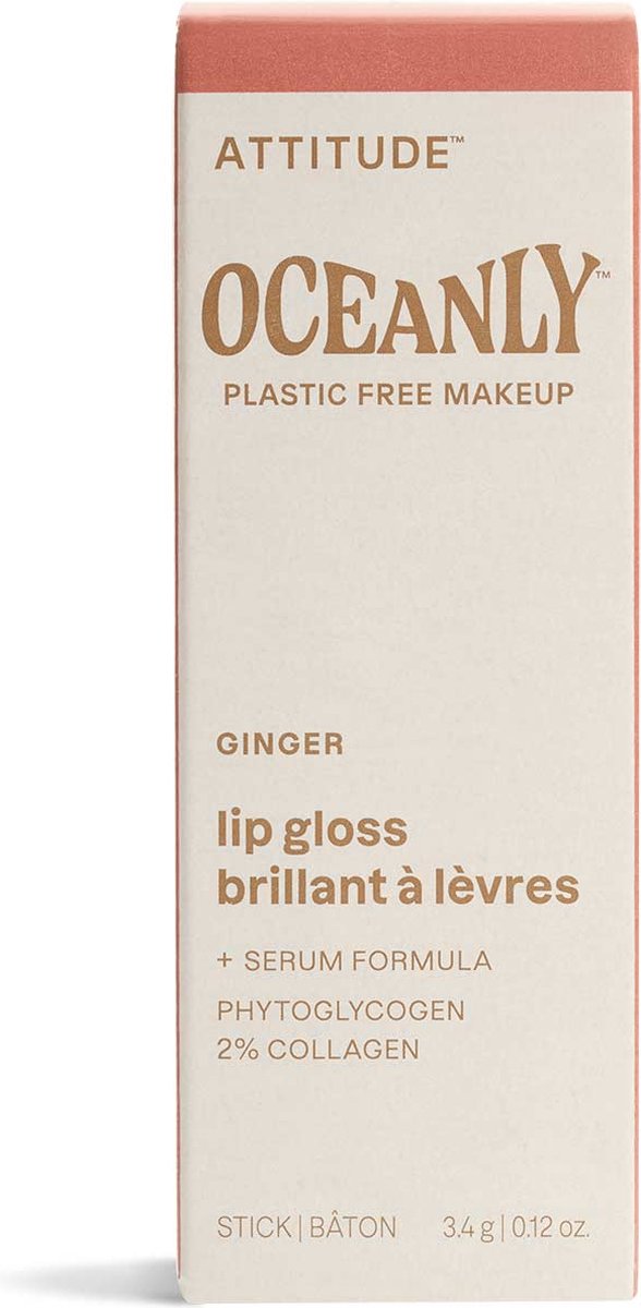 Attitude Lip gloss Ginger 34 gram stick.