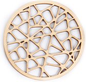 Dessous de verre en bois Naturo - 4 pièces - bois