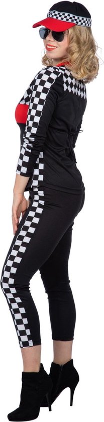 Costume de fille de course noir | Taille M