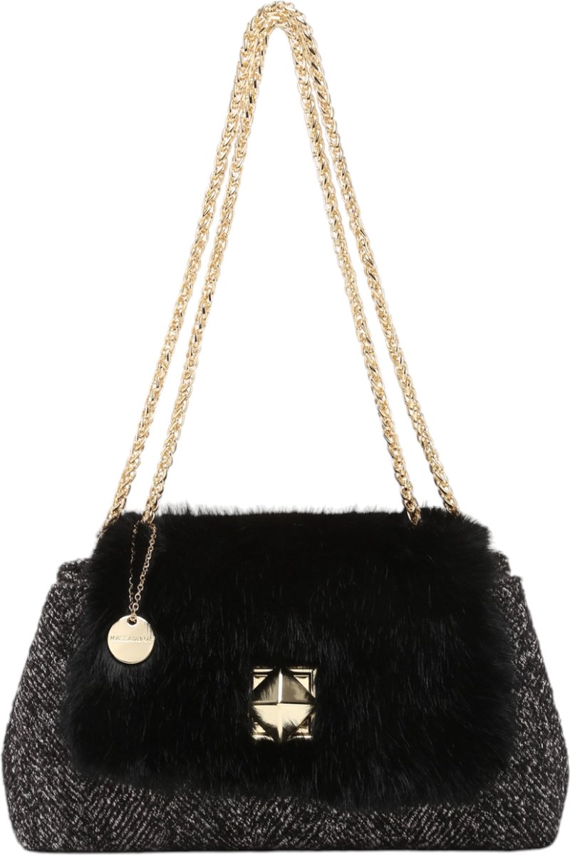 Kassandra & Co handtas - crossbody - zwart