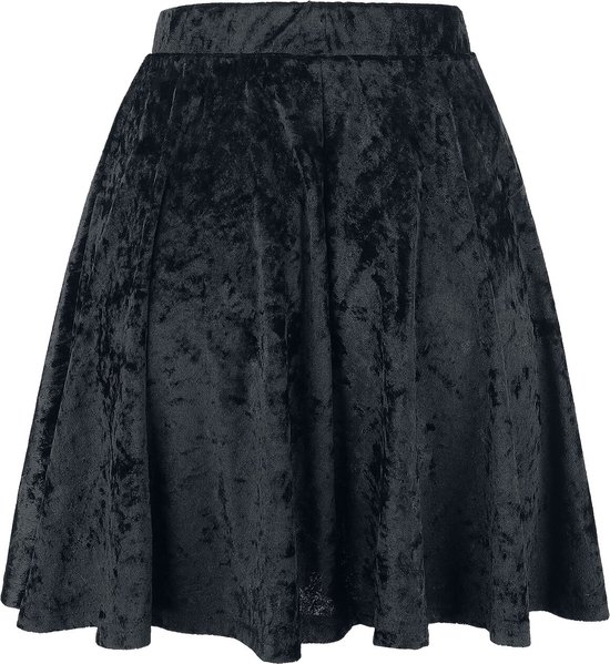 Forplay Velvet Skirt Dames Korte rok zwart L bol