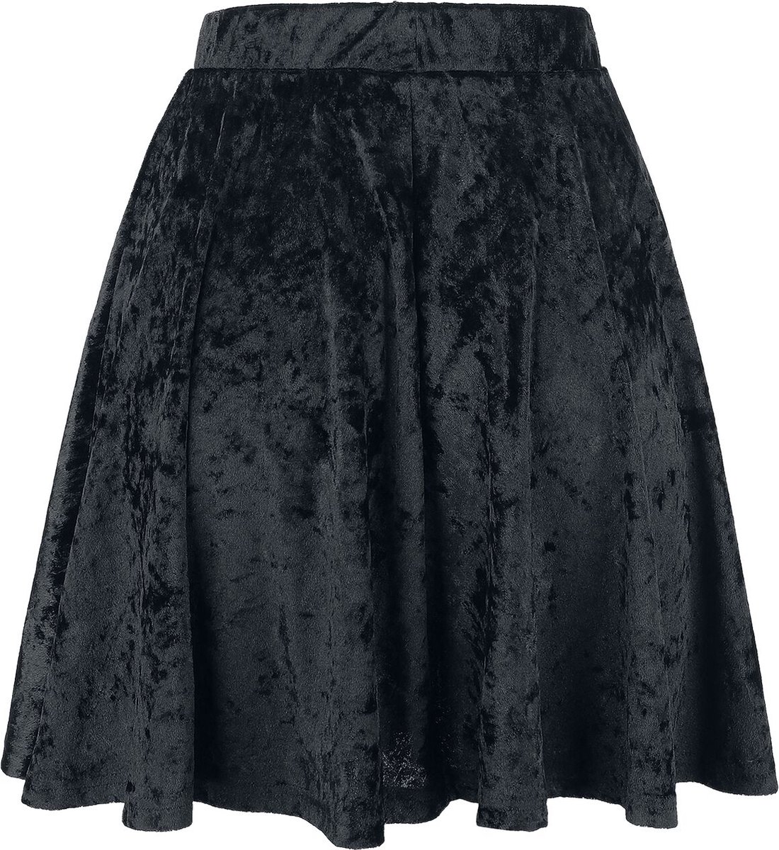 Forplay Velvet Skirt Dames Minirok - zwart - S