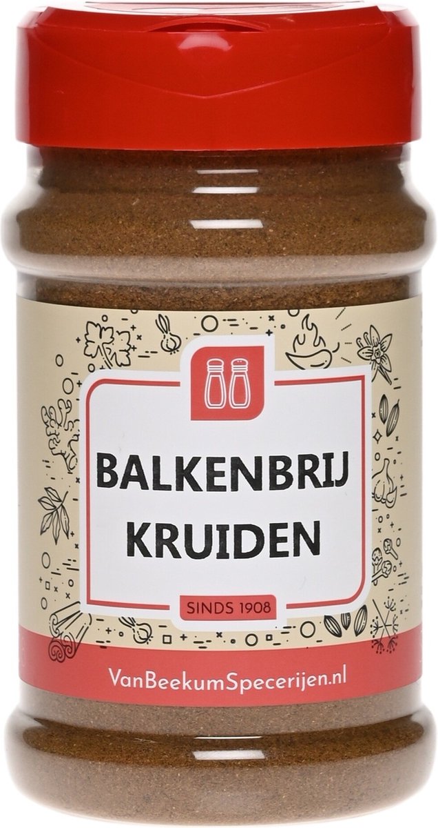 Goedkoopste Van Beekum Specerijen - Balkenbrij Kruiden - Strooibus 150 gram