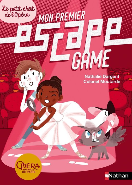 Mon premier escape game - Le petit chat de l'Opéra - Dès 6 ... - cover