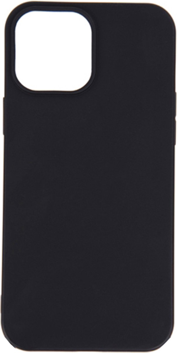 Eko, Hoesje geschikt voor iPhone 13 Pro Max - met Nylon Koord & Hars Ketting, Zwart