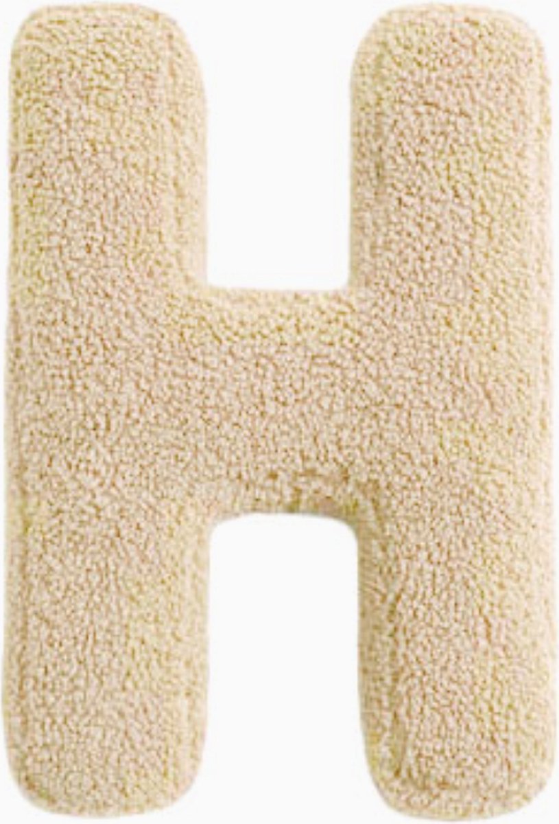 Letterkussen H- kinderkamerdecoratie- kidsinterieur