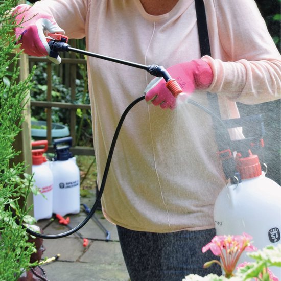 Spear & Jackson Drukspuit 5 Liter Met Ringen - Druksproeier - Onkruidverdelger - Sproeier - Drukspuiten - drukspuit zuurbestendig - drukspuit zuur van Spear & Jackson — afbeelding 4