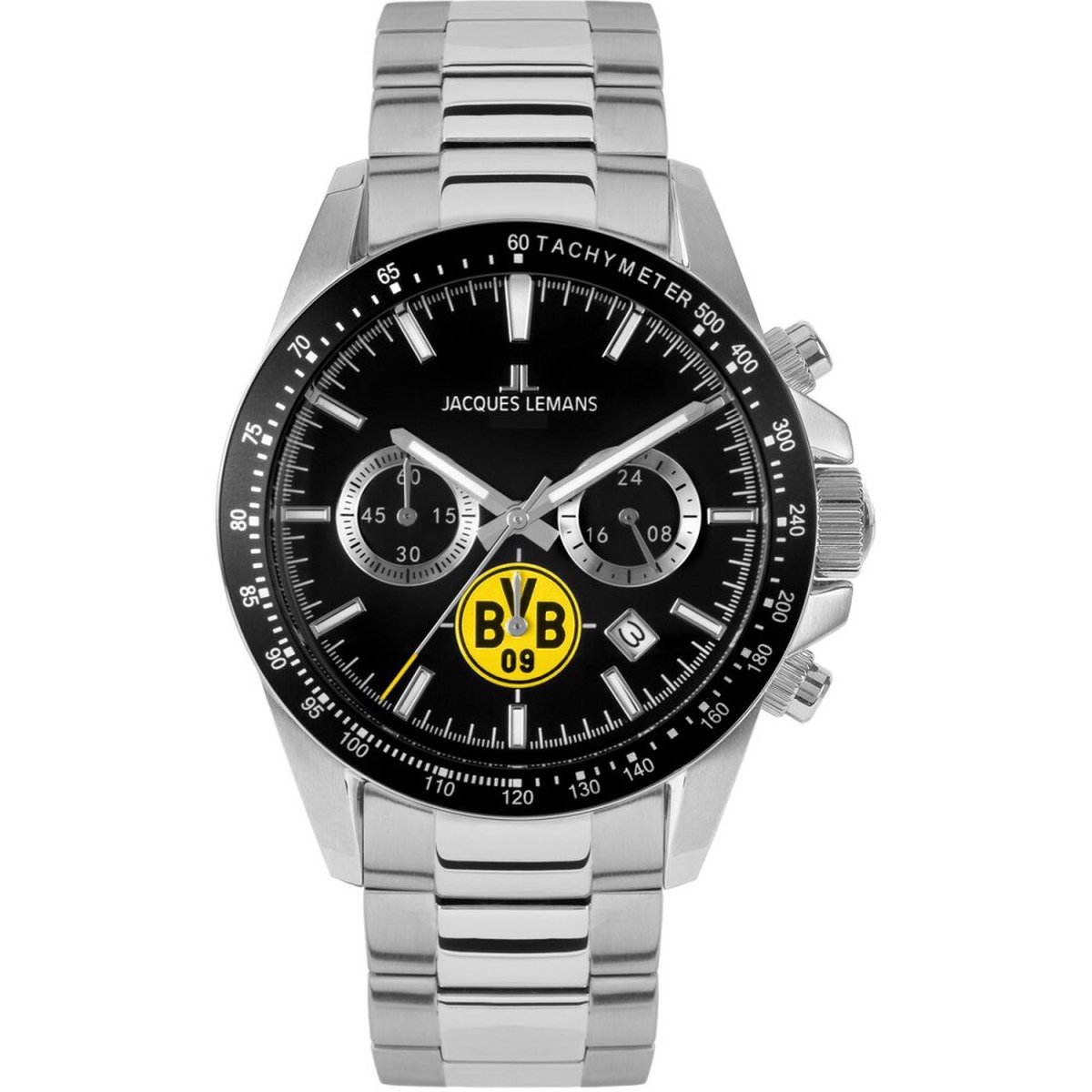 Jacques Lemans - BVB-06 - Polshorloge - Heren - Kwarts - Dortmund