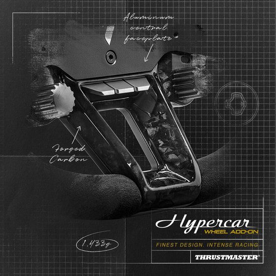 Thrustmaster Hypercar Wheel Add-On - Premium Add-on Stuur - Voor PS5/PS4/PC/Xbox Series van Thrustmaster — afbeelding 4