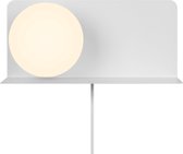 Nordlux Lilibeth-wandlamp-E14-opaal glas-wit