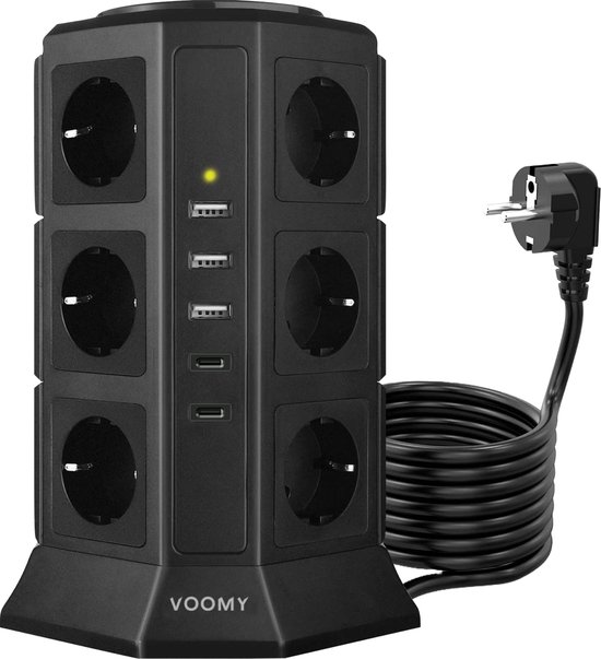 Voomy Toren 20W USB-C Stekkerdoos
