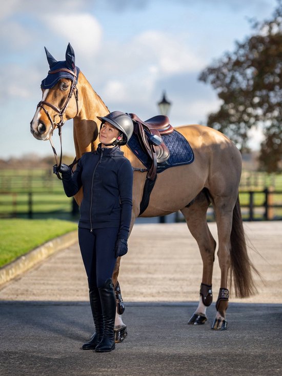 Tapis De Selle De Dressage Lemieux - Bleu - Occasion