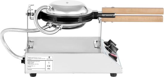 Bubble-wafelijzer - 1415 W - Royal Catering van Royal Catering — afbeelding 3