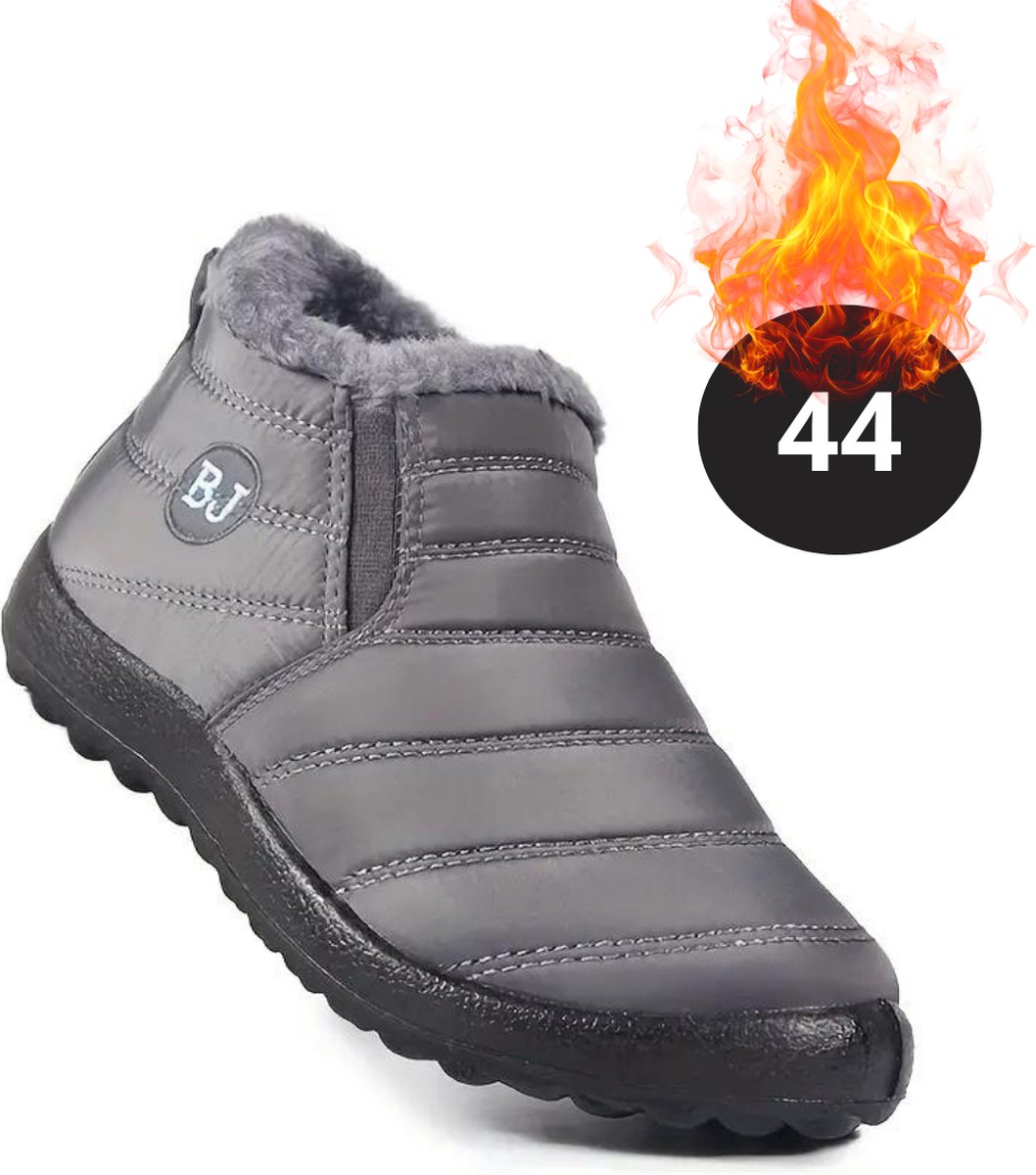 Nivard Snowboots Sneeuwschoenen Sneeuwboots Dames Wintersport Ski Skischoenen – 44 Laag Grijs