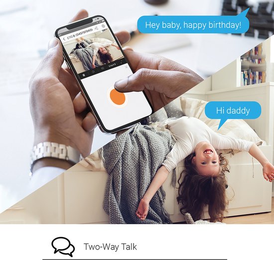 EZVIZ C1C-B 1080P - Wifi Beveiligingscamera Binnen - Bewegingsdetectie - Tweeweg Audio - Nachtzicht - H.265 - Indoor Camera van EZVIZ — afbeelding 2