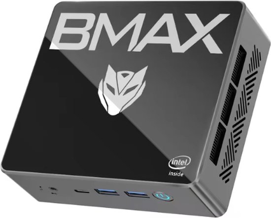 Foto: Bmax b4 plus mini pc alles in 1 windows 11 intel n100 processor 512gb geheugen makkelijk in gebruik te nemen