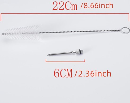 Seringue d'injection de viande Bovista - Injecteur de marinade - Seringue à marinade - Seringue à viande - Injecteur de viande - Seringue pour barbecue - Injecteur de viande - Vert