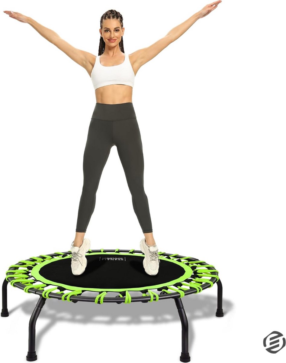 Equivera Rebounder Trampoline - Rebouncer - Mini Trampoline - Rebounder Training - Fitness Trampoline - Indoor