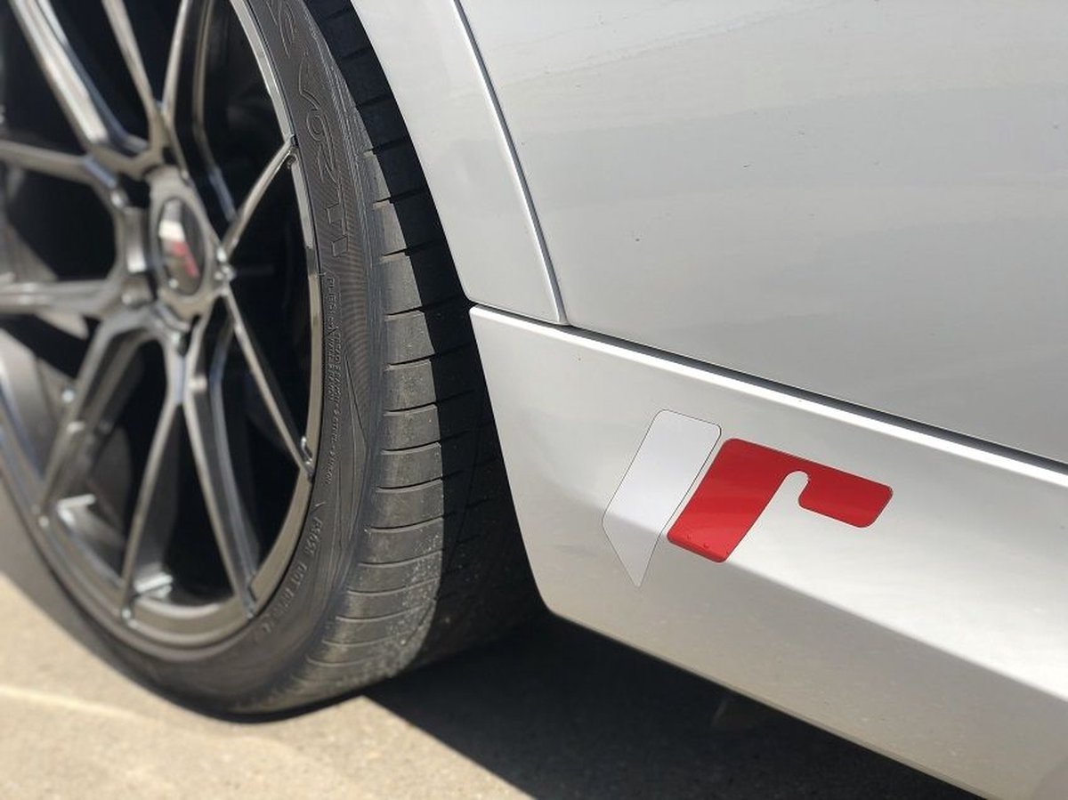 JR-Wheels Sticker Full Color Rood - Wit