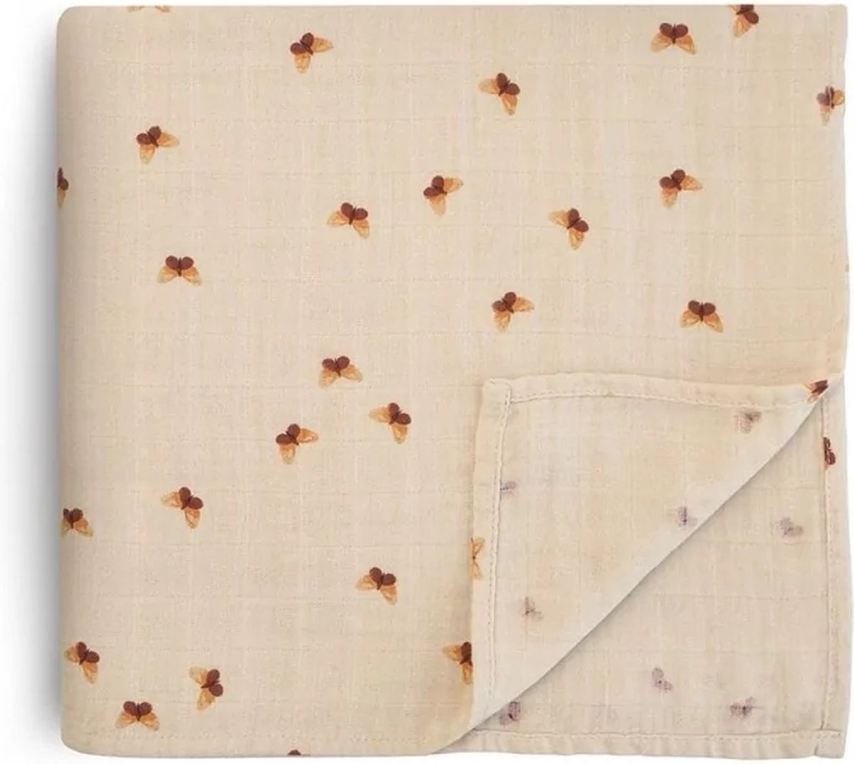Goedkoopste Mushie Hydrofiele Doek XL Swaddle - Butterflies