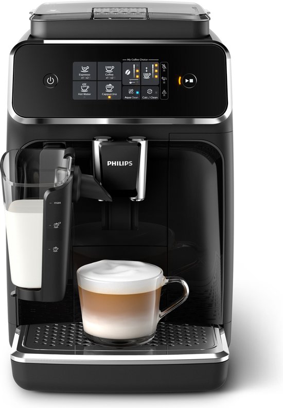 Heerlijke Mocha koffie: Echt Romig genot in een kopje 10 Philips LatteGo 2200 Serie EP2231/40 - Espressomachine - Zwart/RVS