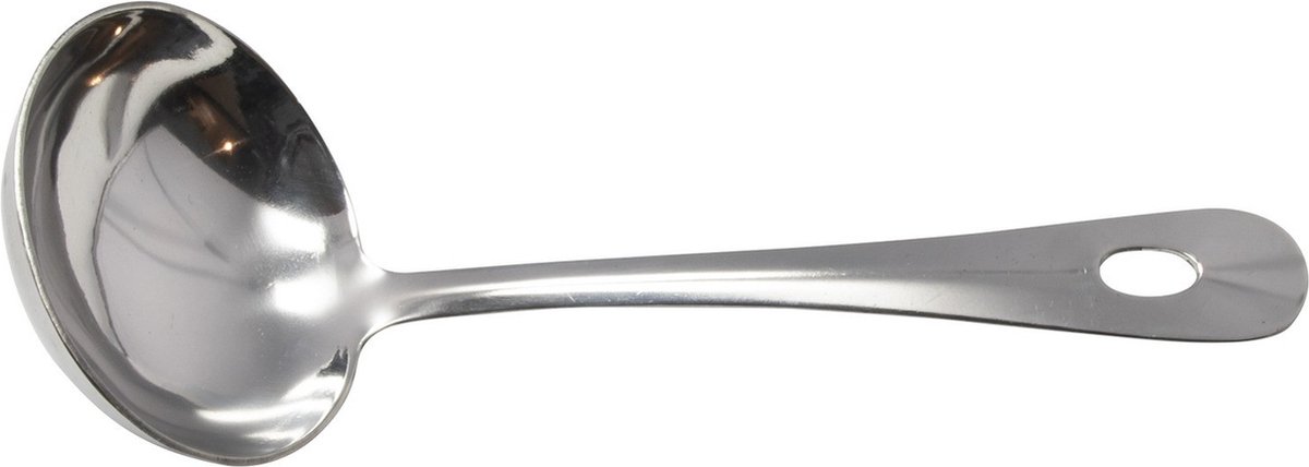 Opscheplepel - RVS - sauslepel - juslepel - 20 cm - keukengerei