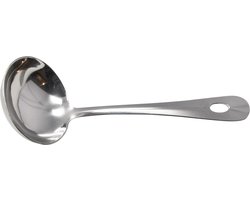 Opscheplepel - RVS - sauslepel - juslepel - 20 cm - keukengerei
