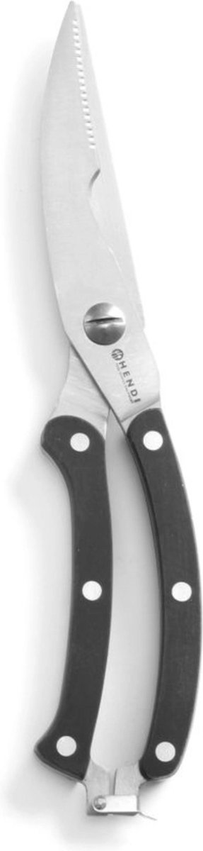 HENDI Wildschaar – Robuust en Scherp – 260 mm – Zwart – Met Vergrendelclip